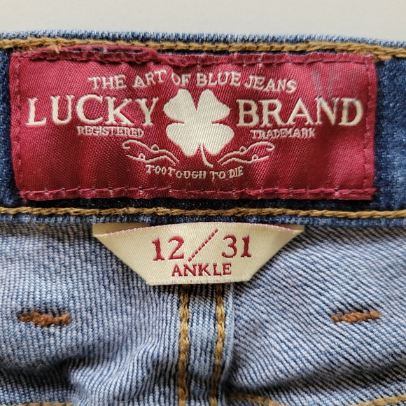 Lucky Brand Sofia Straight Ankle Jeans - Picture 4 of 7